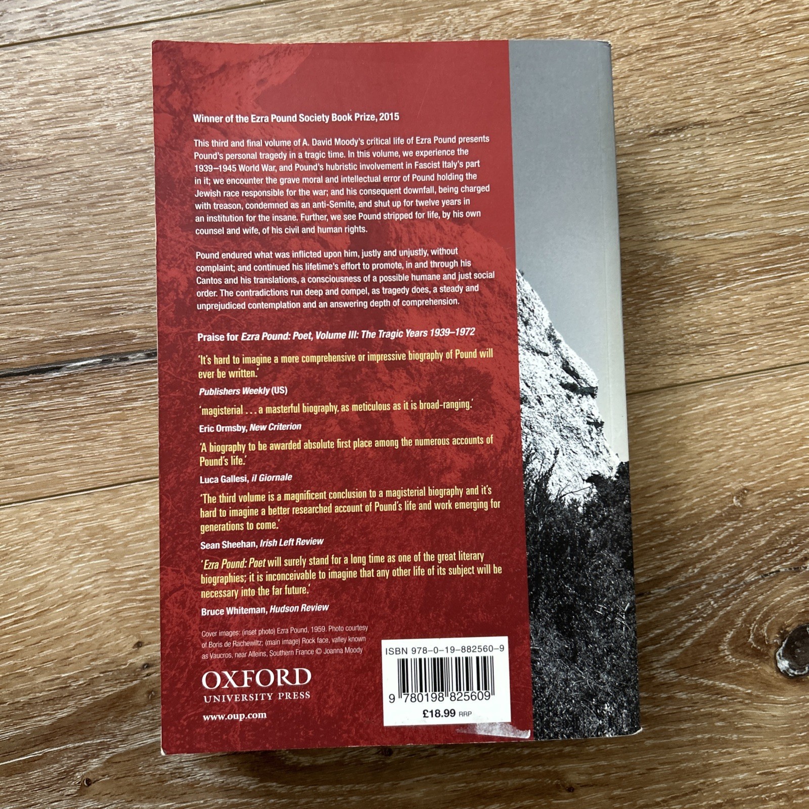 Ezra Pound: Poet : Volume III: the Tragic Years 1939-1972 by A. David Moody