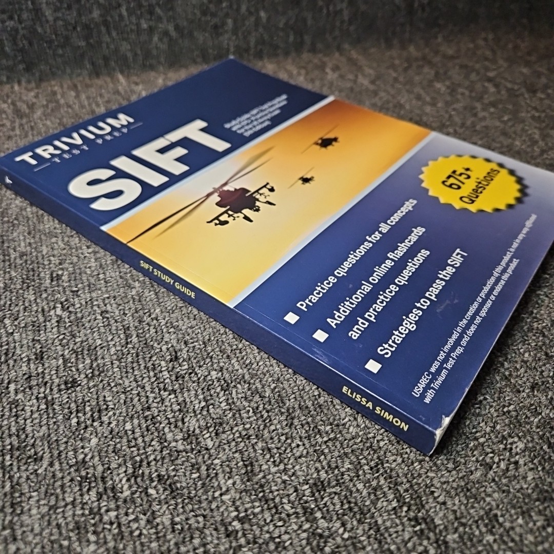 SIFT Study Guide SIFT Test Prep Book Simon, Elissa
