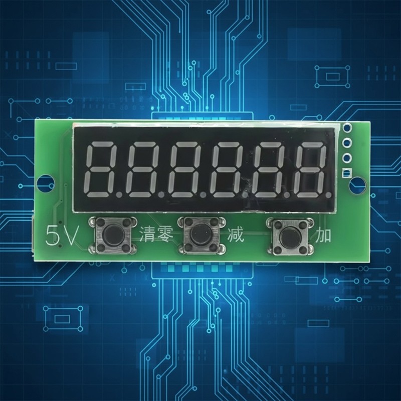 0-999999 Cumulative Addition And Subtraction Band Memory 5V Power Supply