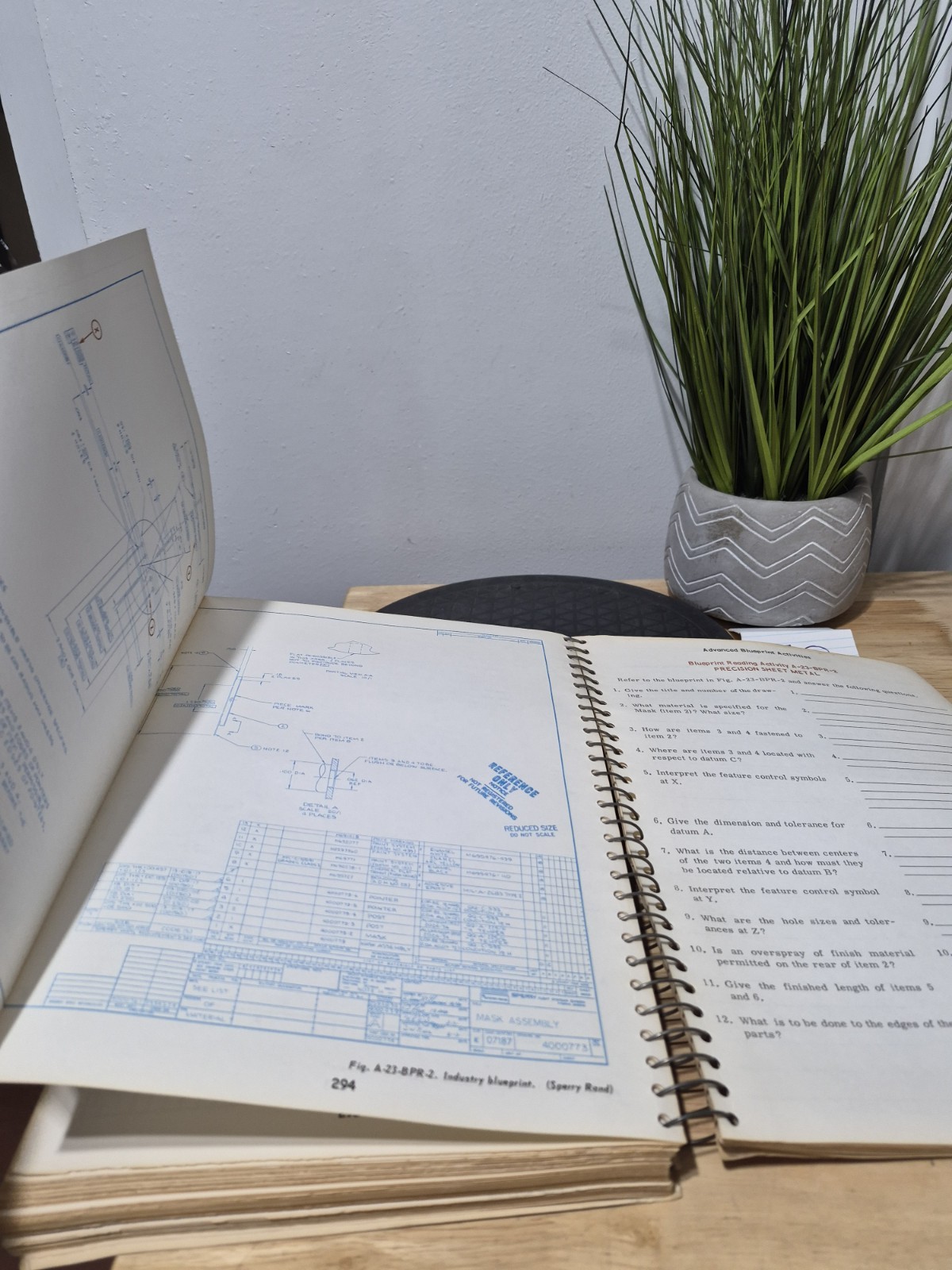 Blueprint Reading for Industry by Walter Brown 1972 Goodheart Willcox