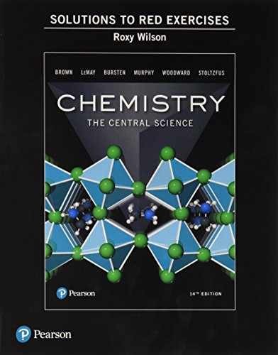 Student Solutions Manual (Red – Paperback, by Brown Theodore; LeMay – Very Good