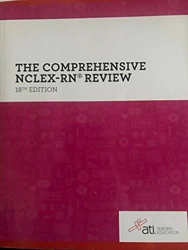 The Comprehensive NCLEX-RN Review – Paperback By ATI Nursing Education – GOOD