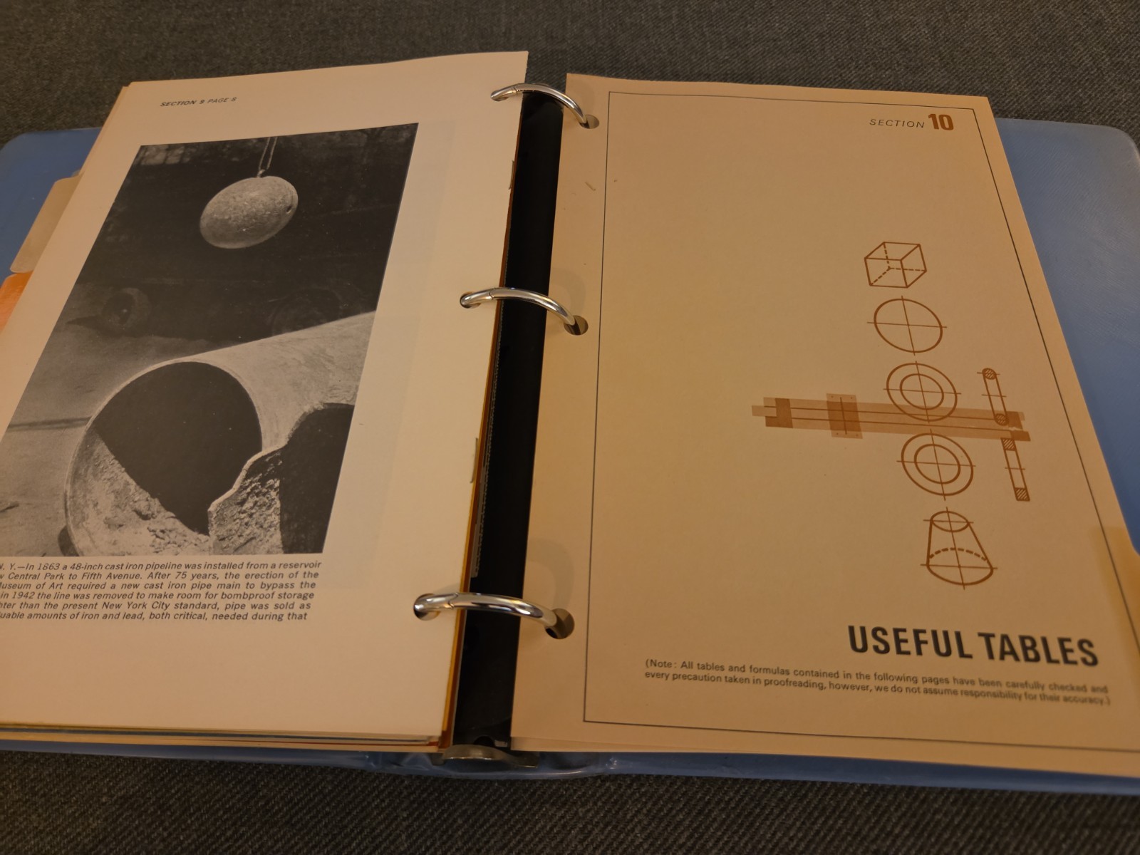 Handbook Of Cast Iron Pipe 3rd Edition Cast Iron Pipe Research Association 1960s