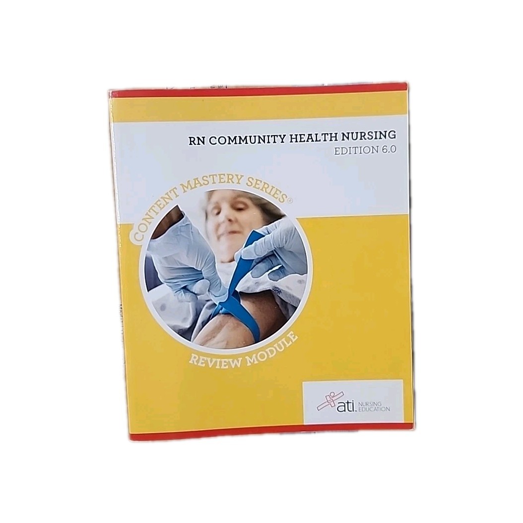 RN Community Health Nursing Edition 6. 0 by Ascend Learning (2013, Trade…