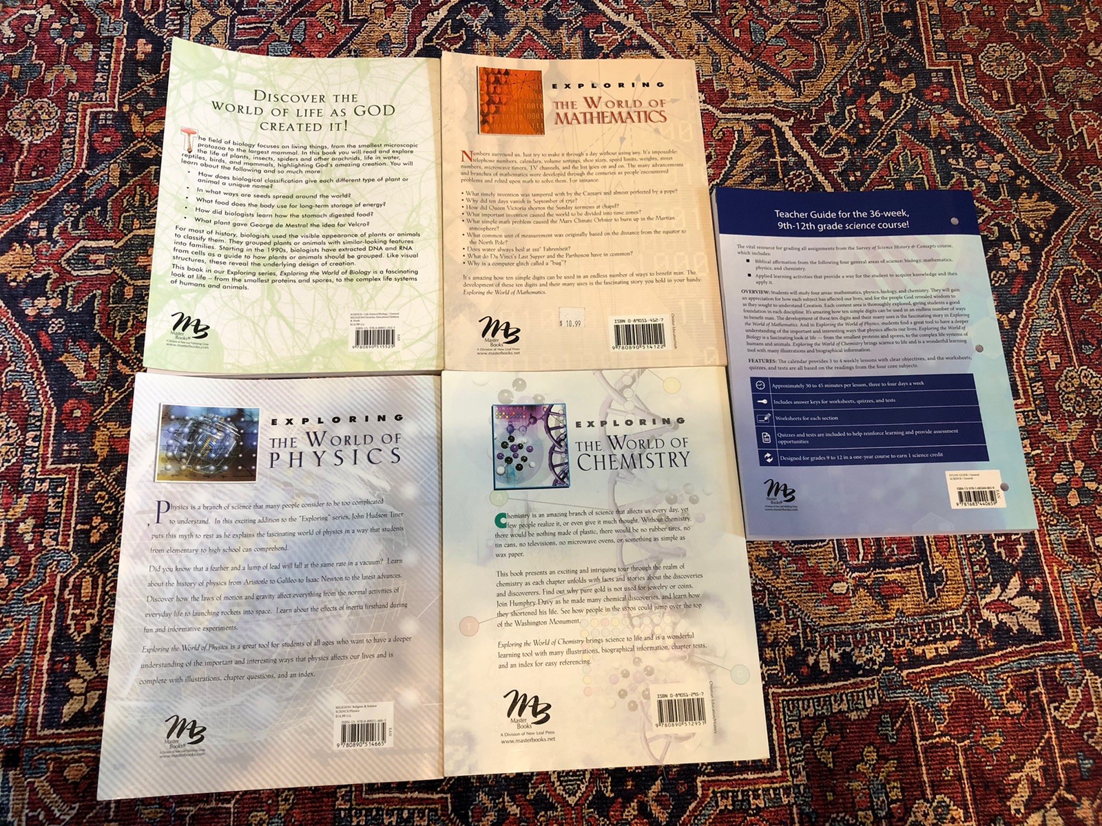Survey of Science History & Concepts High School Curriculum Set Master Books