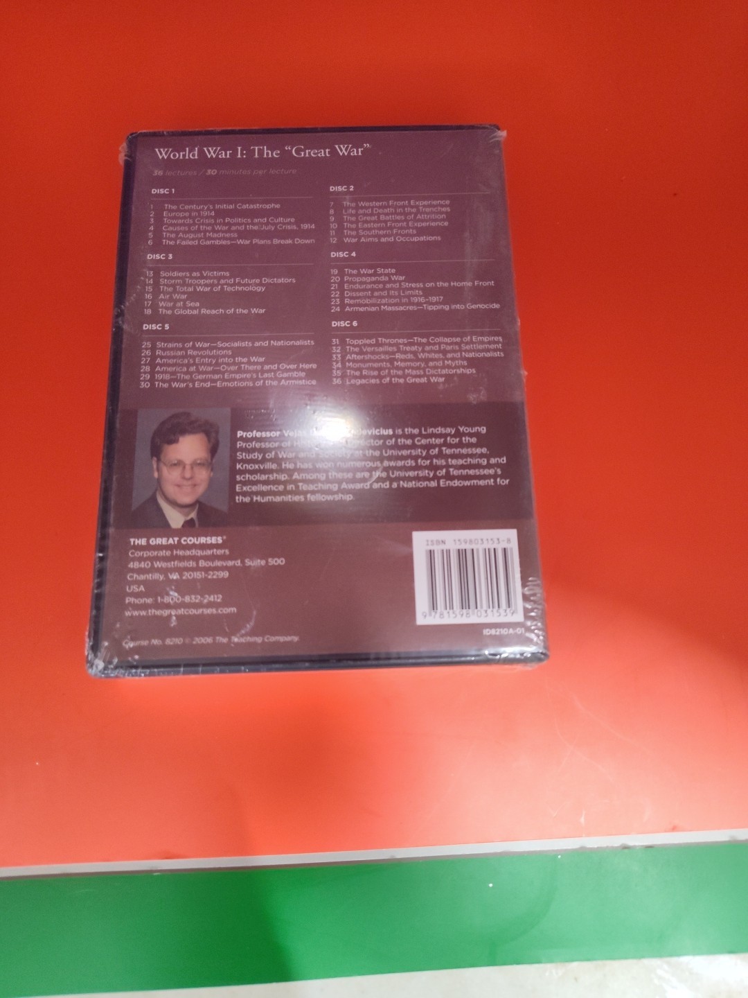 The Great Courses – World War I The “Great War” DVD & Course Guidebook *SEALED*
