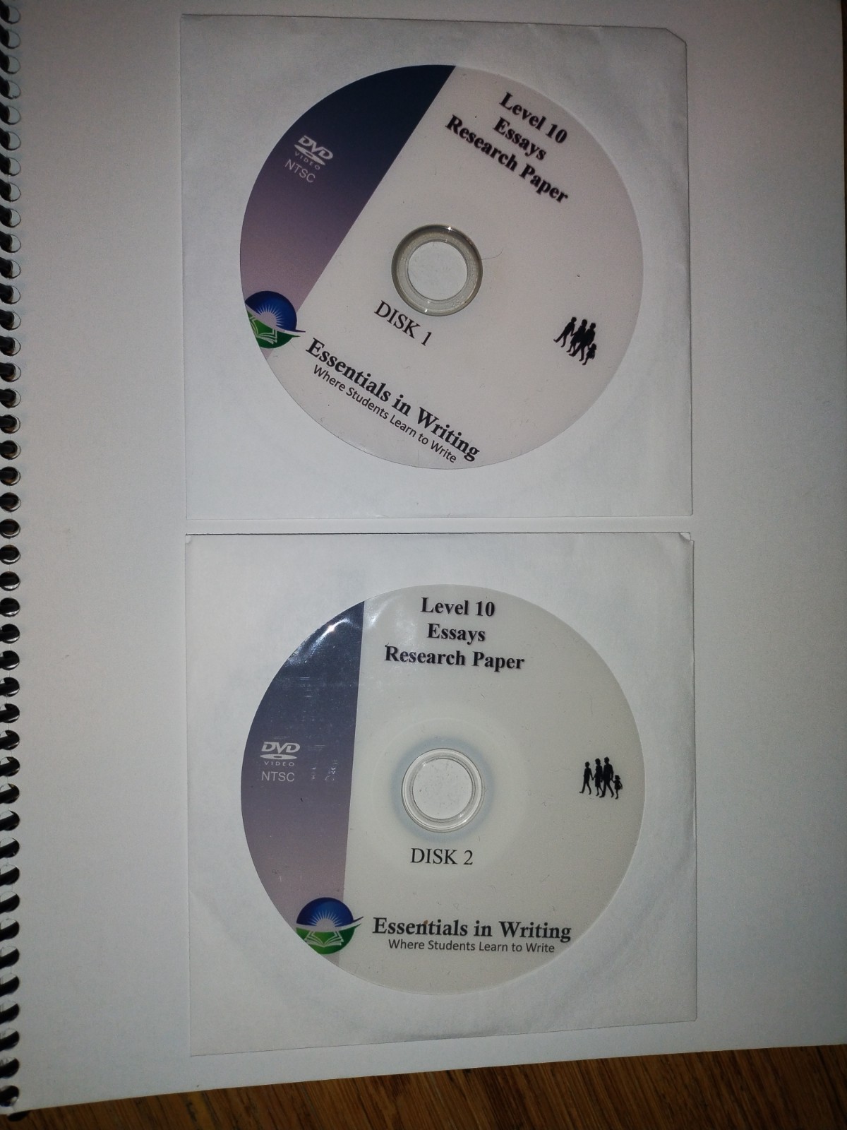 Essentials in Writing Grade 10 Textbook & 3 DVD Set by Matthew Stephens