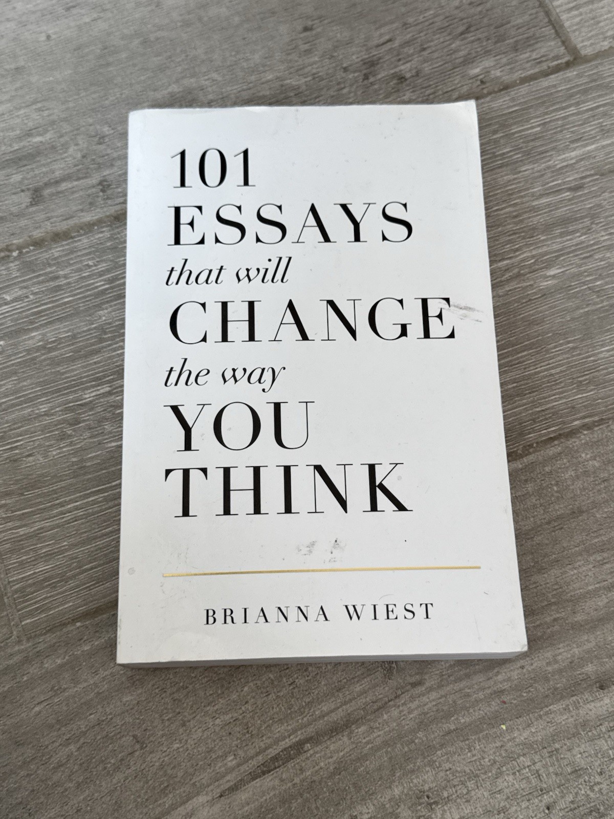 🍏 101 Essays That Will Change The Way You Think – Perfect Paperback