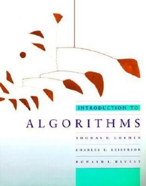 Introduction to Algorithms Hardcover