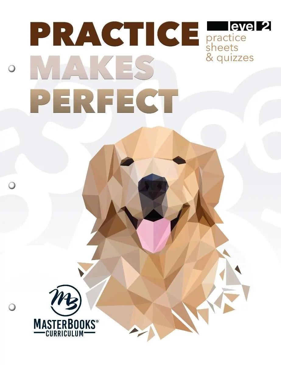 New Master Books MATH LESSONS Living Education Level 2 & PRACTICE Makes Perfect