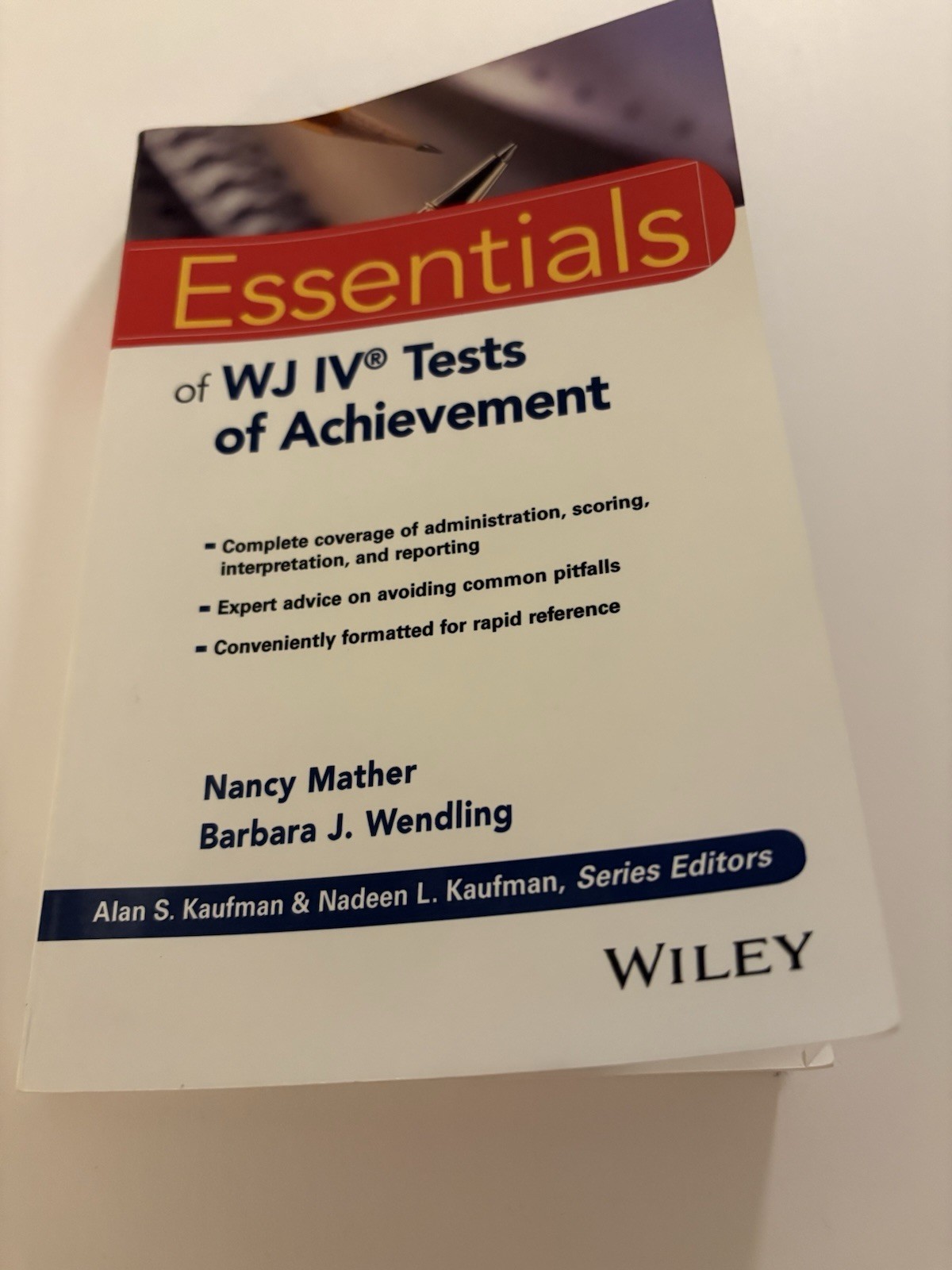Essentials of WJIB Test of Achievement