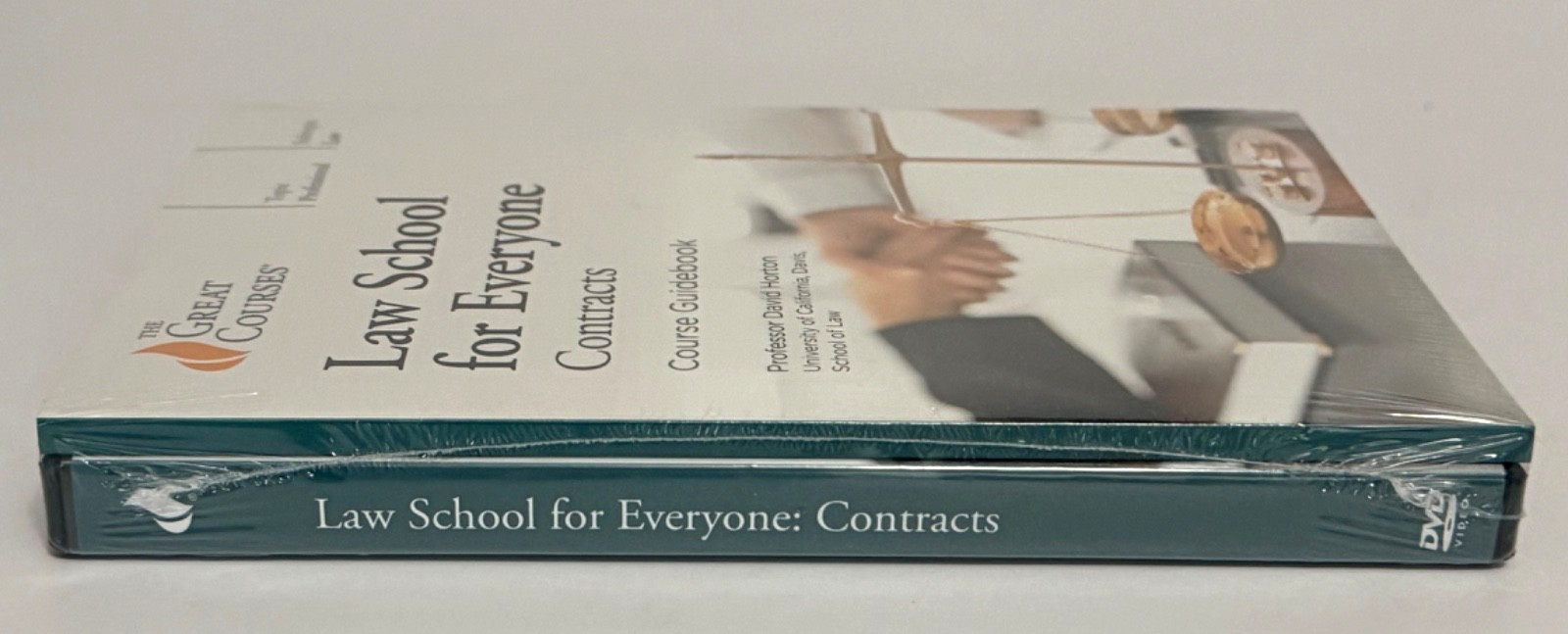 Great Courses : Law School for Everyone Contracts by Horton Book & DVDs 2019 NEW