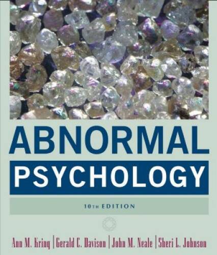 Abnormal Psychology – Hardcover By Kring, Ann M – VERY GOOD