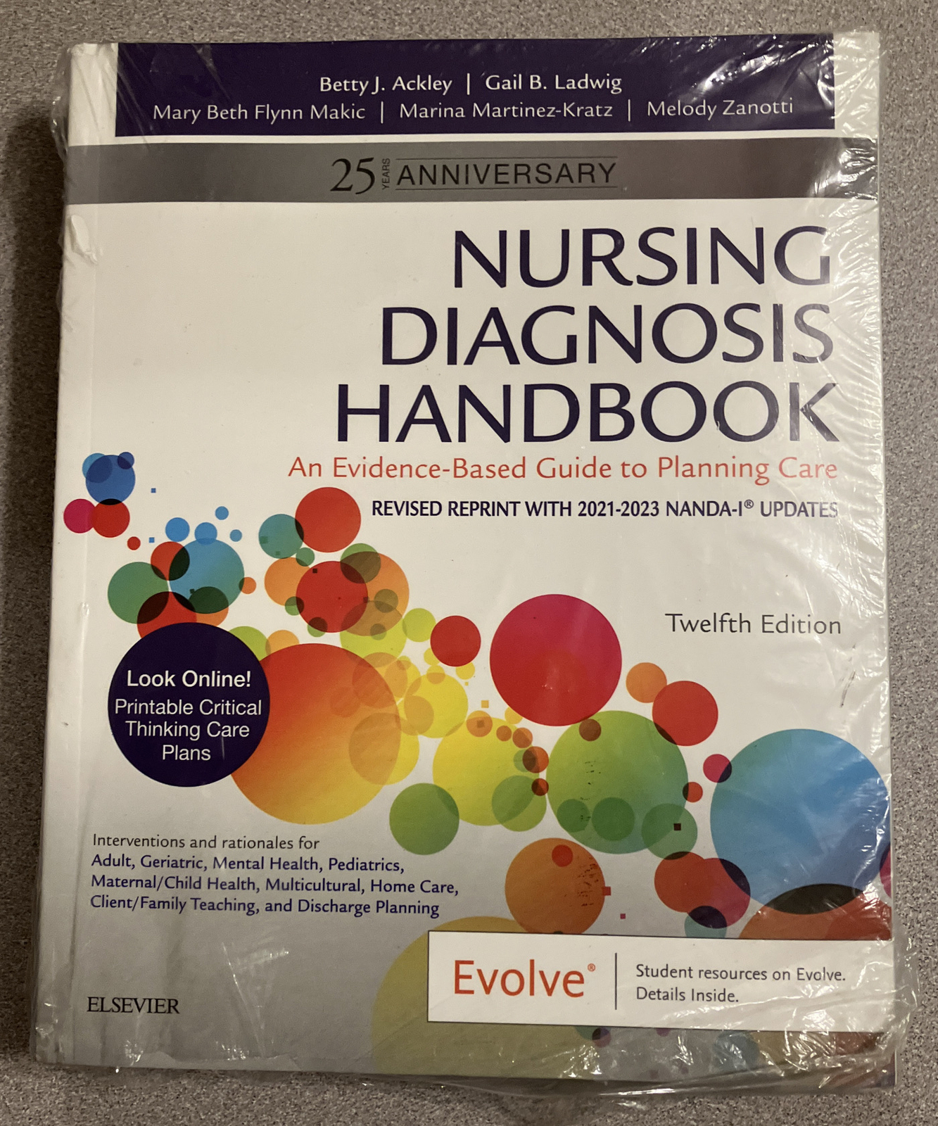Nursing Diagnosis Handbook, 12th Edition Revised Reprint with 2021-2023 NANDA-I®