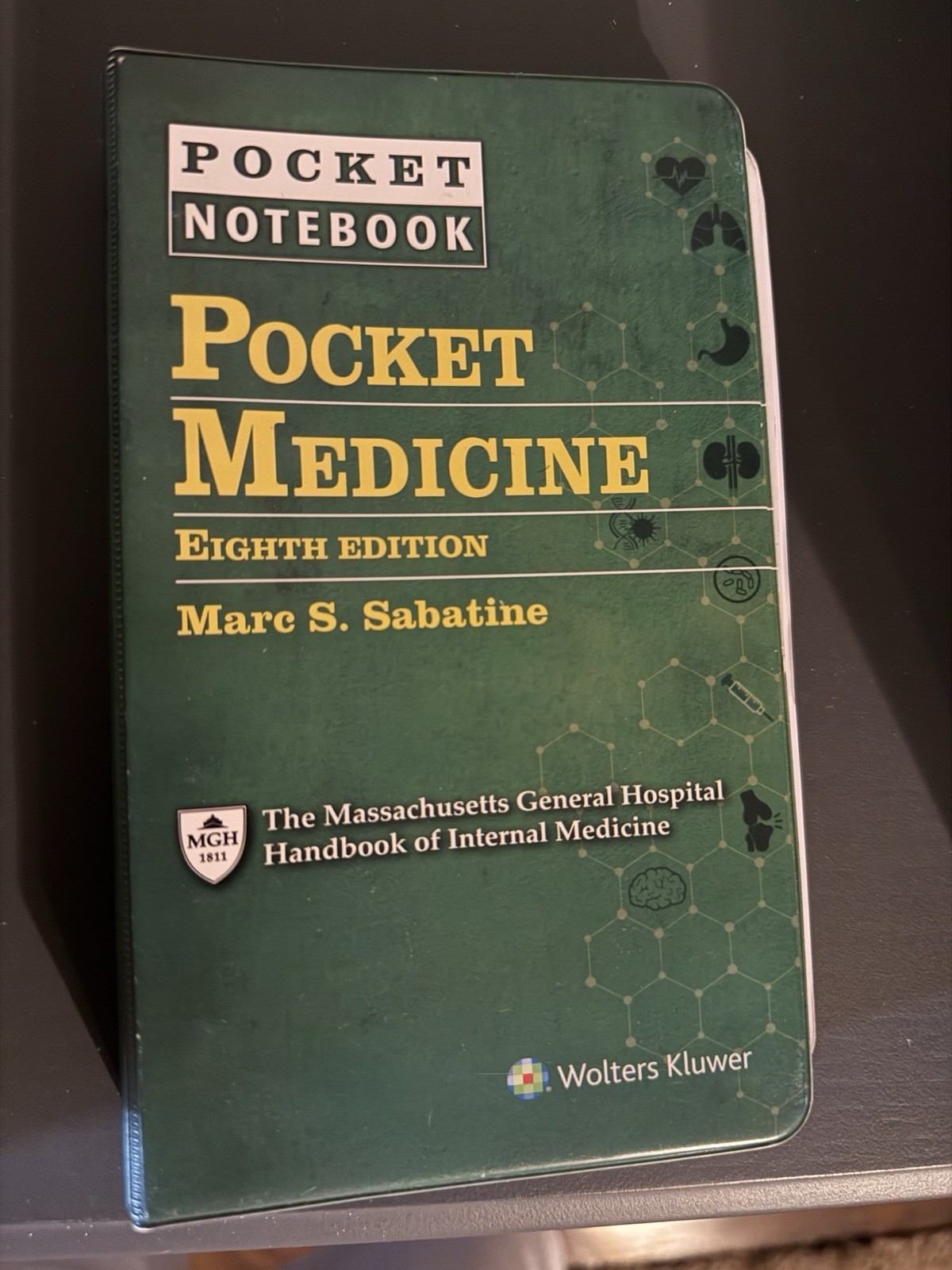 Pocket Notebook Pocket Medicine by Marc S. Sabatine, 8th Ed 2022 Ringbound *READ