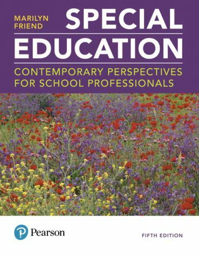 Special Education: Contemporary Perspectives- 0134895002, paperback, Friend, new