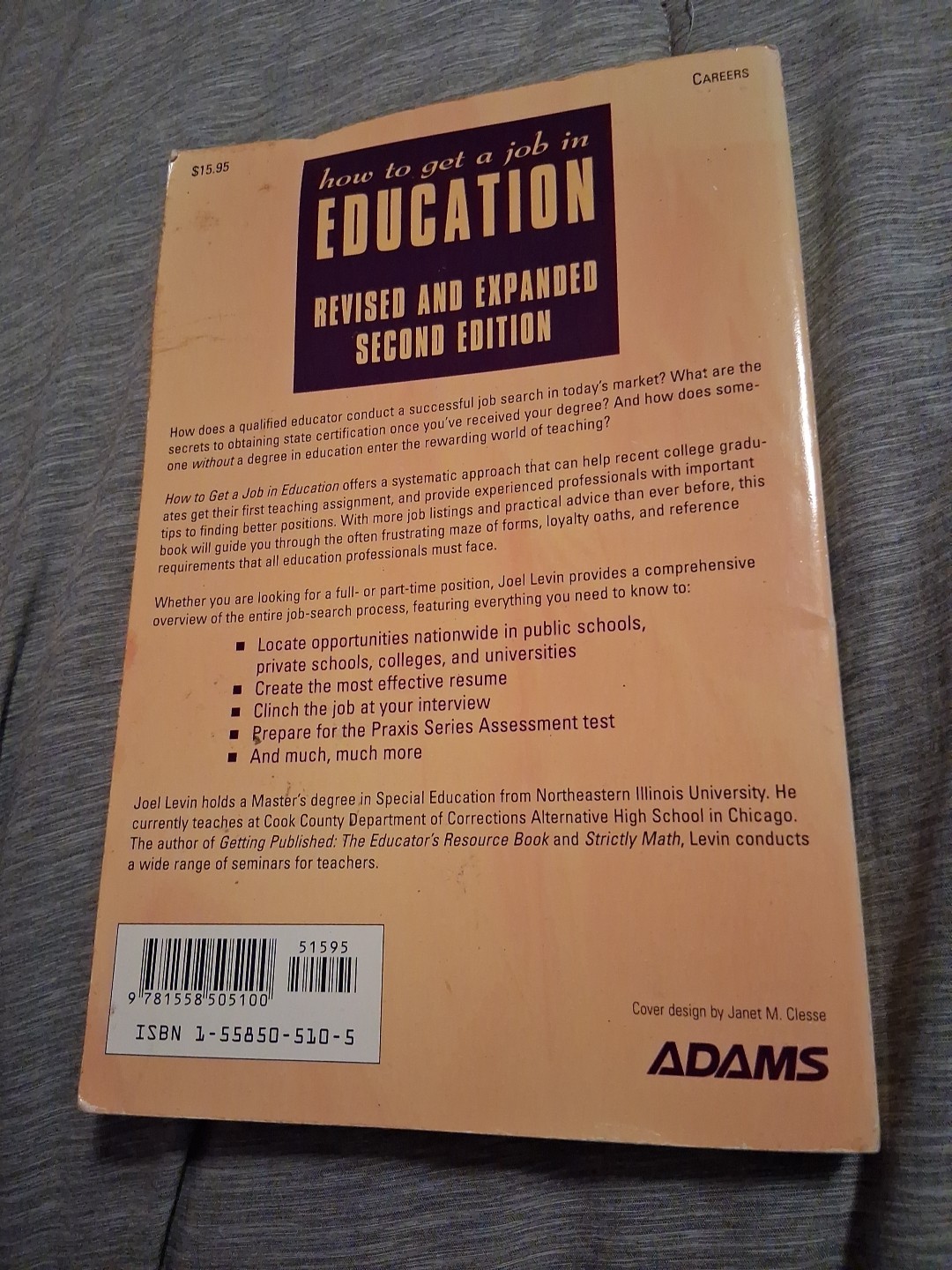 How to Get a Job in Education by Joel Levin (1995, Trade Paperback)