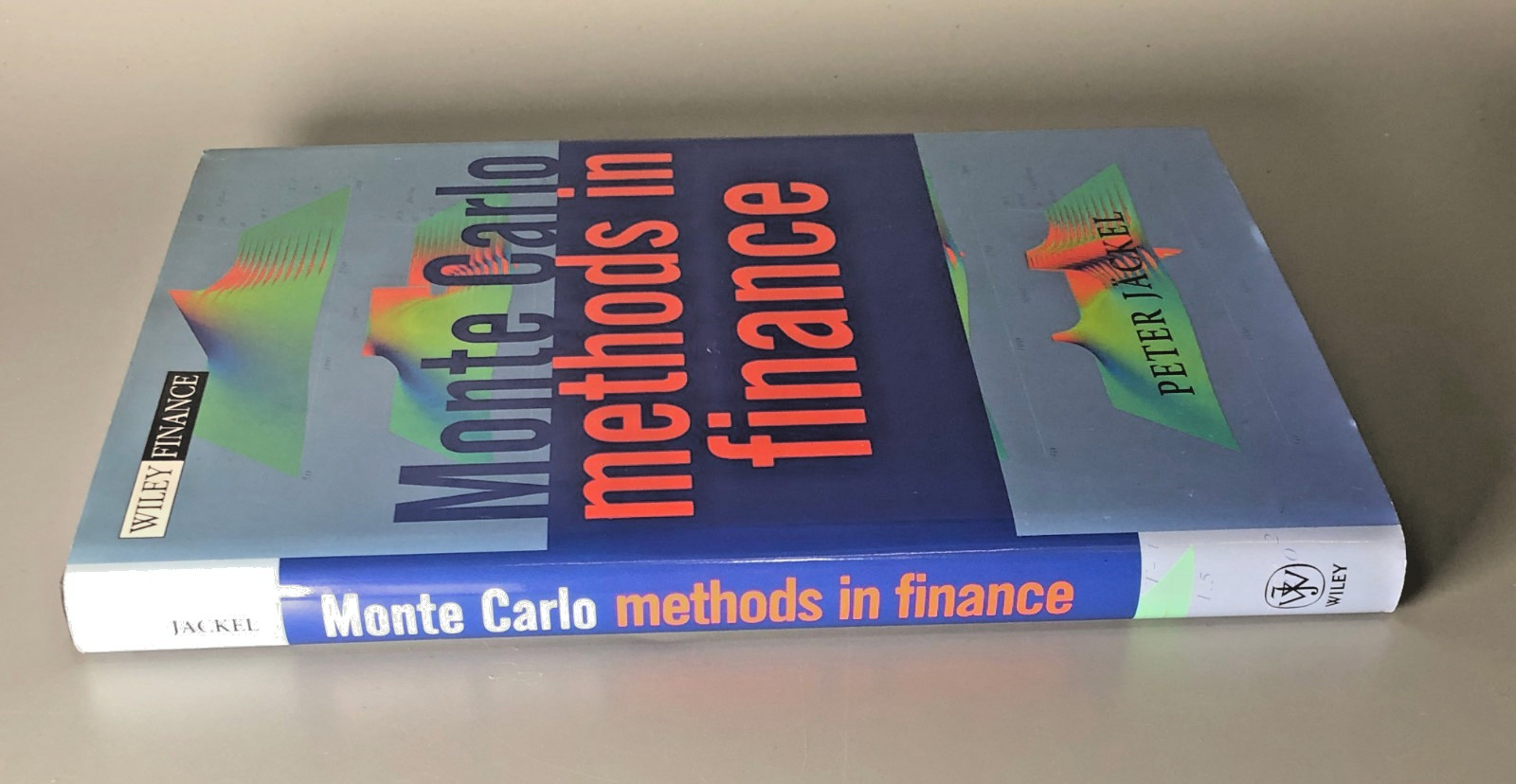 Peter Jackel Monte Carlo Methods in Finance Wiley HB CD Included