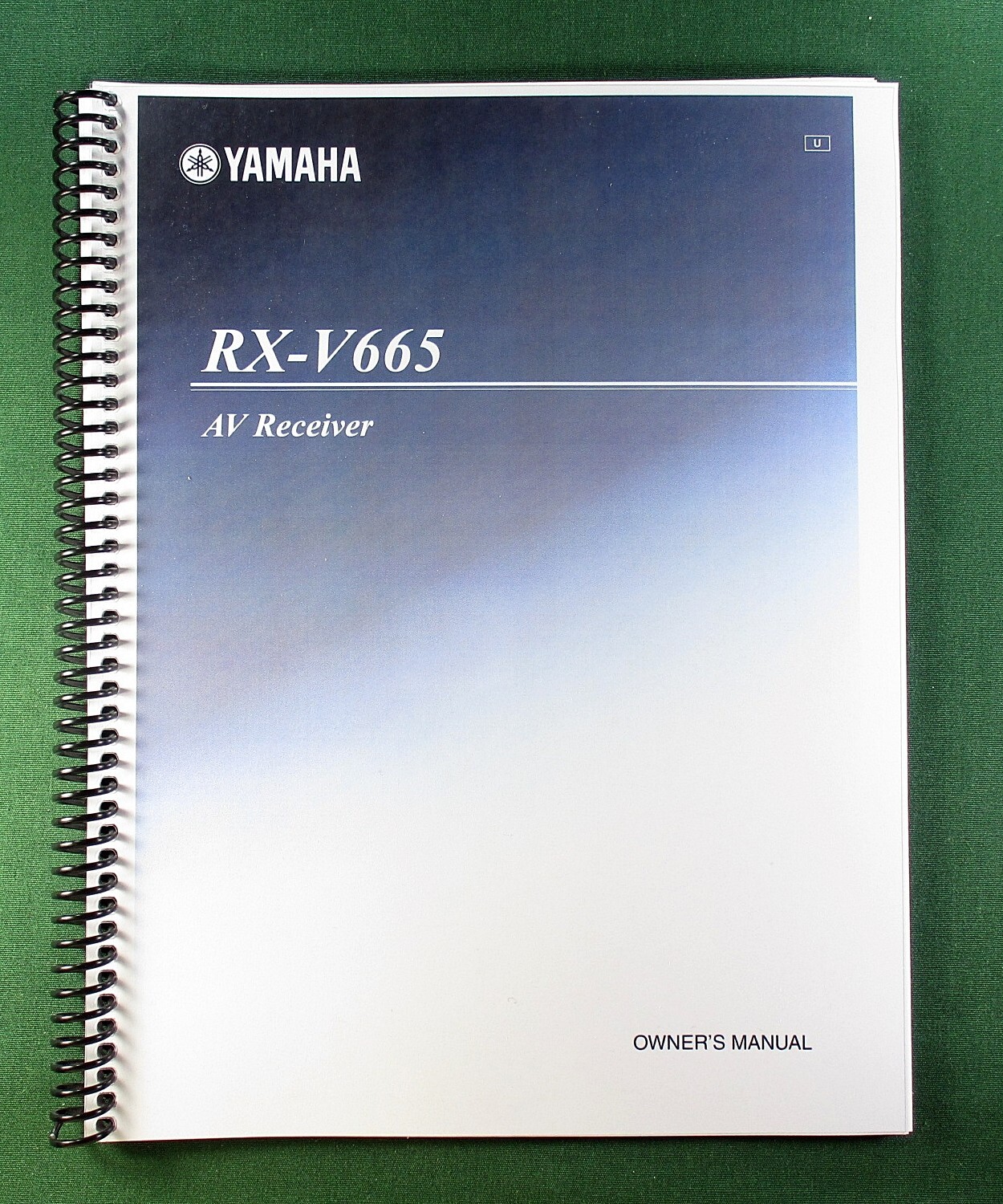Yamaha RX-V665 Instruction Manual: 96 Pages & Protective Covers!