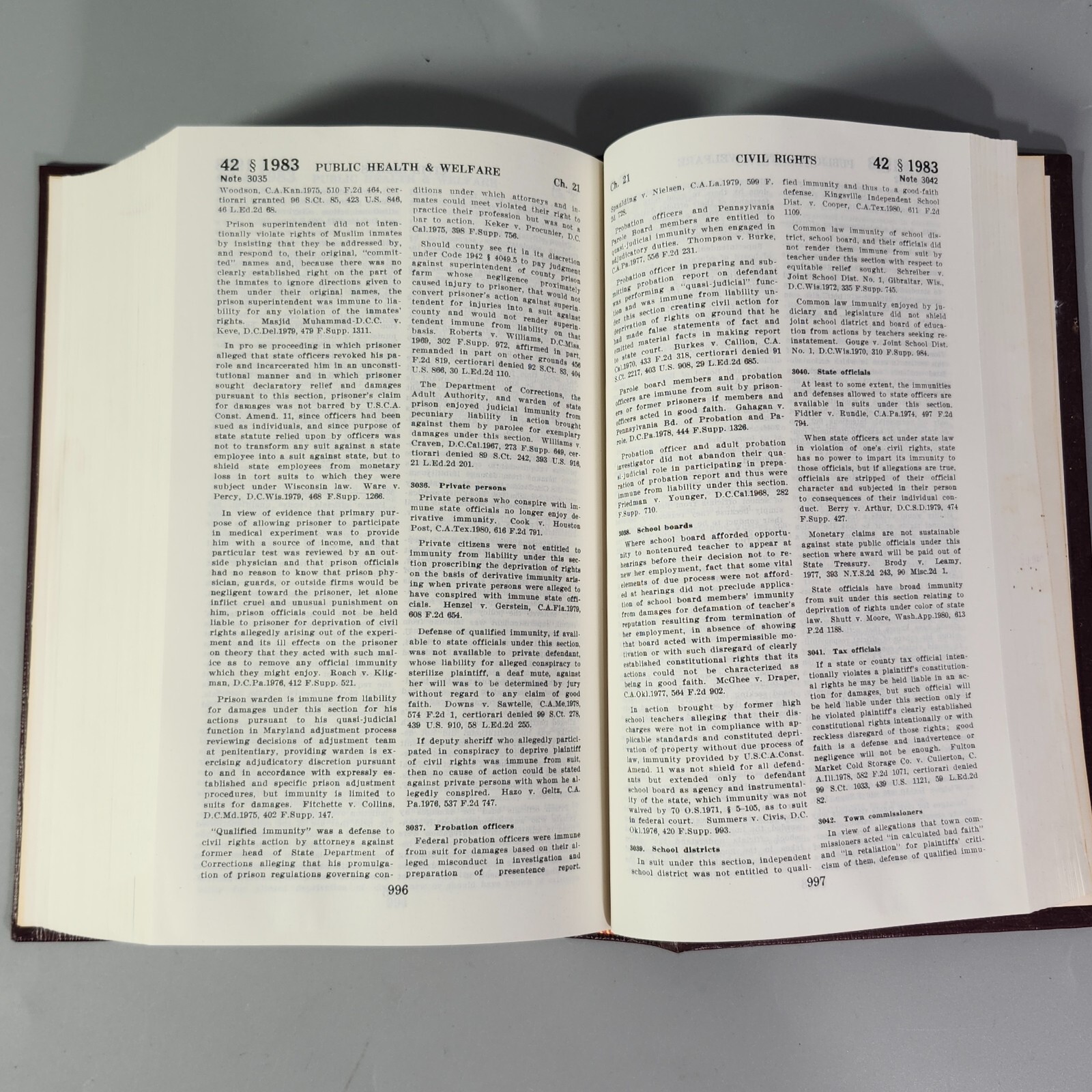 USCA 1981 Book Code Annotated Title 42 Public Health Welfare 1983 to 1984 HC