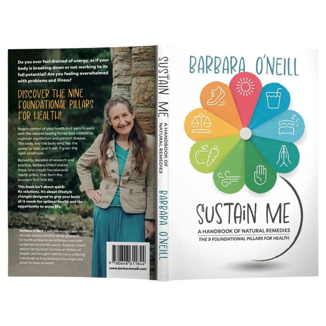 SUSTAIN ME BARBARA O’NEILL BOOK + FREE & FAST SAME DAY SHIPPING