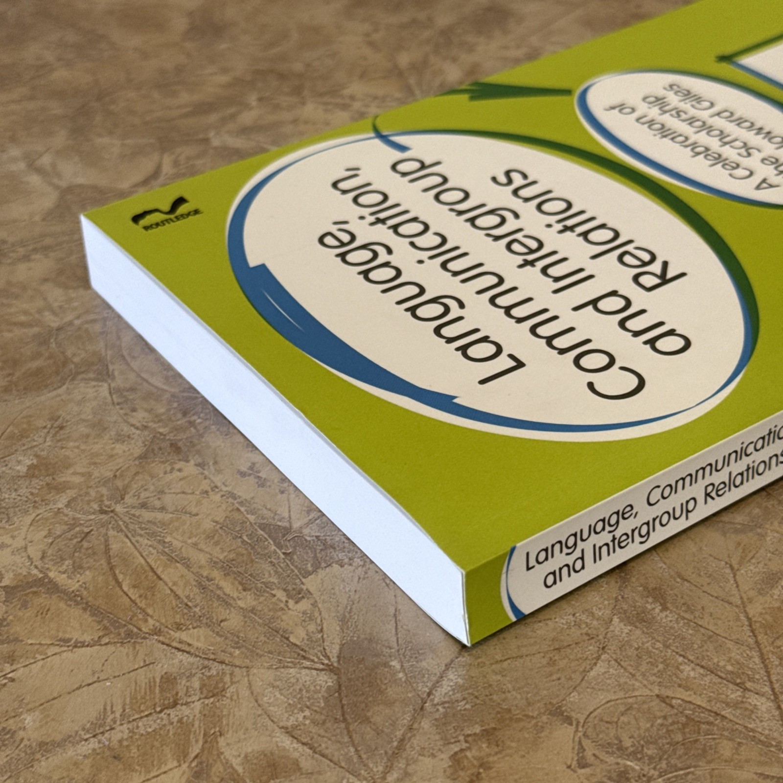 Language, Communication, and Intergroup Relations : Softcover, Very Good