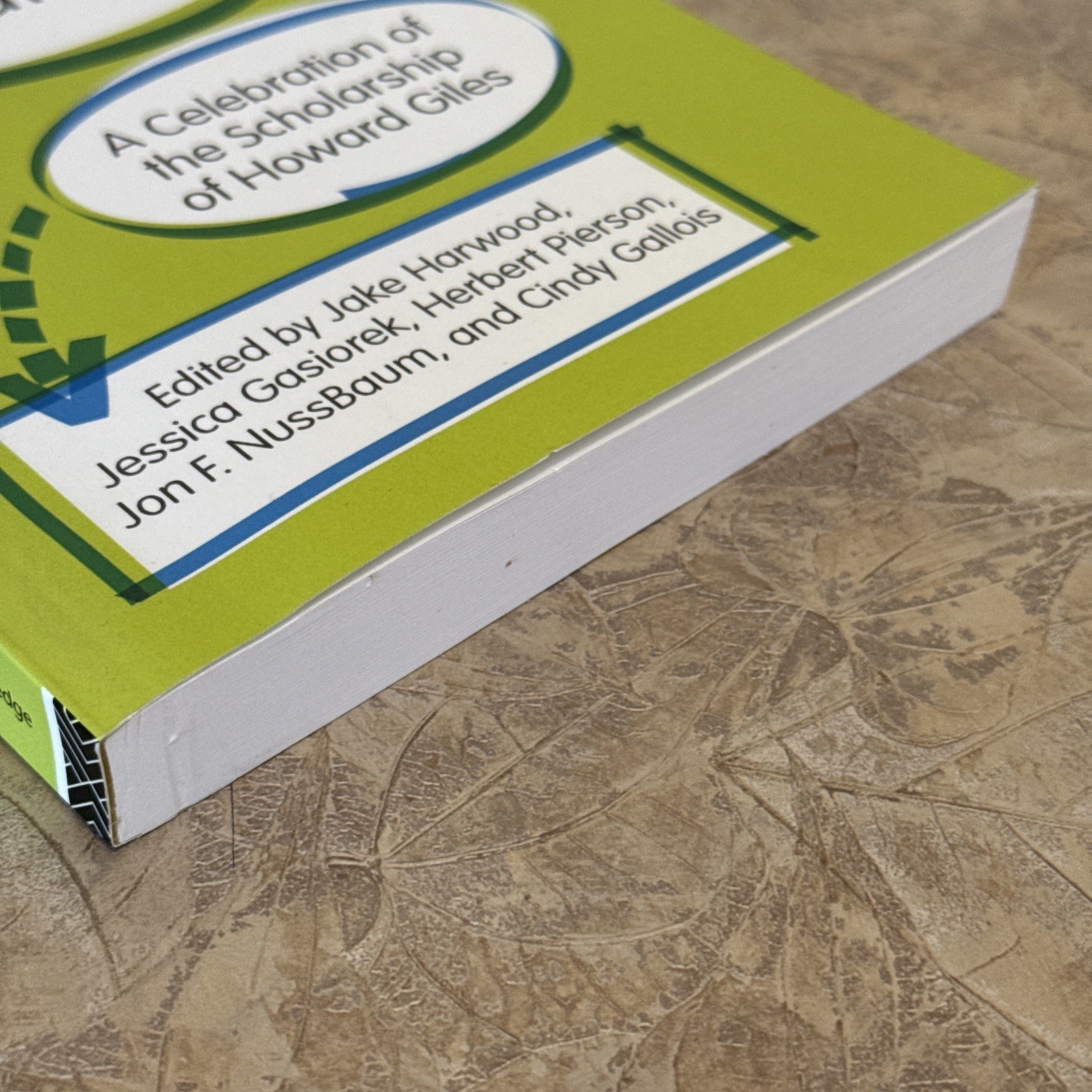 Language, Communication, and Intergroup Relations : Softcover, Very Good