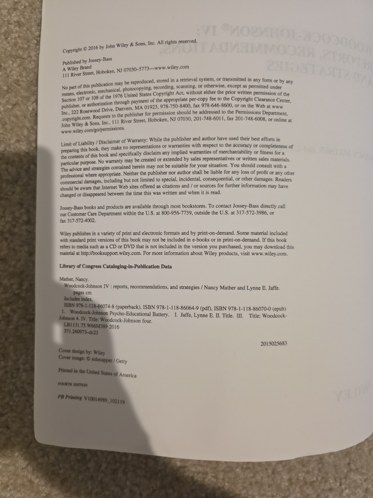 Woodcock-Johnson IV : Reports, Recommendations, and Strategies by Nancy…
