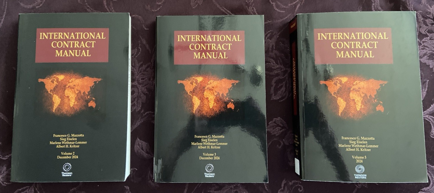 International Contract Manual Volumes 2, 3, & 5 Dec 2024 Thomson Reuters