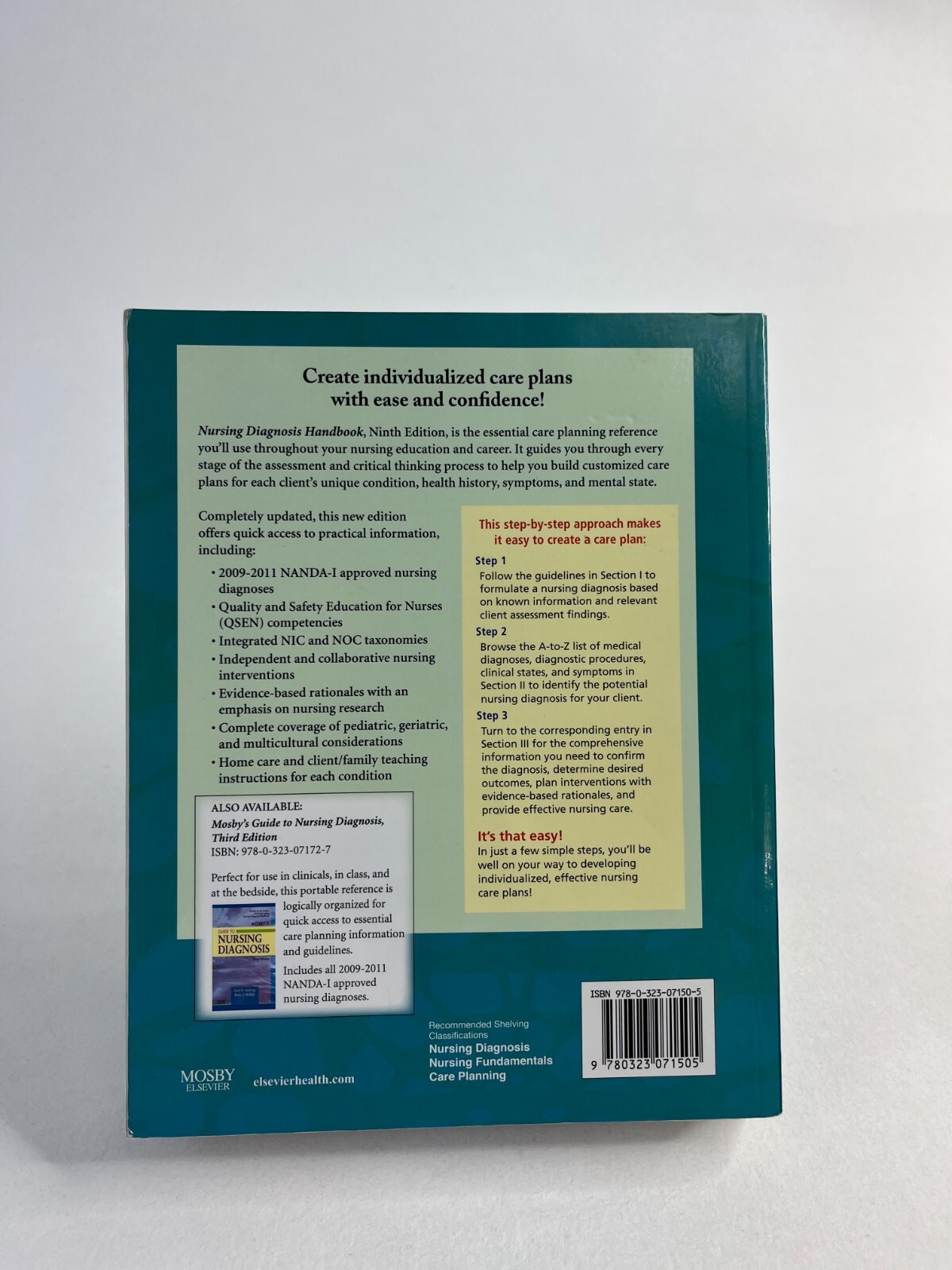 Nursing Diagnosis Handbook By Betty Ackley and Gail Ladwig