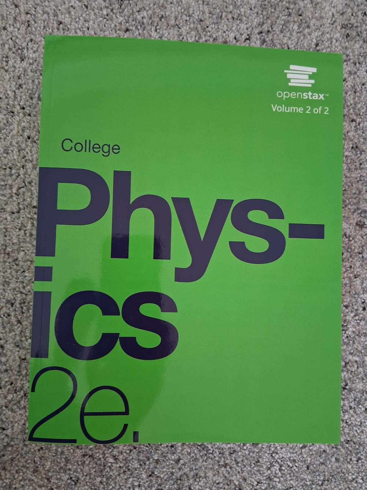 College Physics 2e. Volumes 1&2 – Openstax – Paperback – 2022