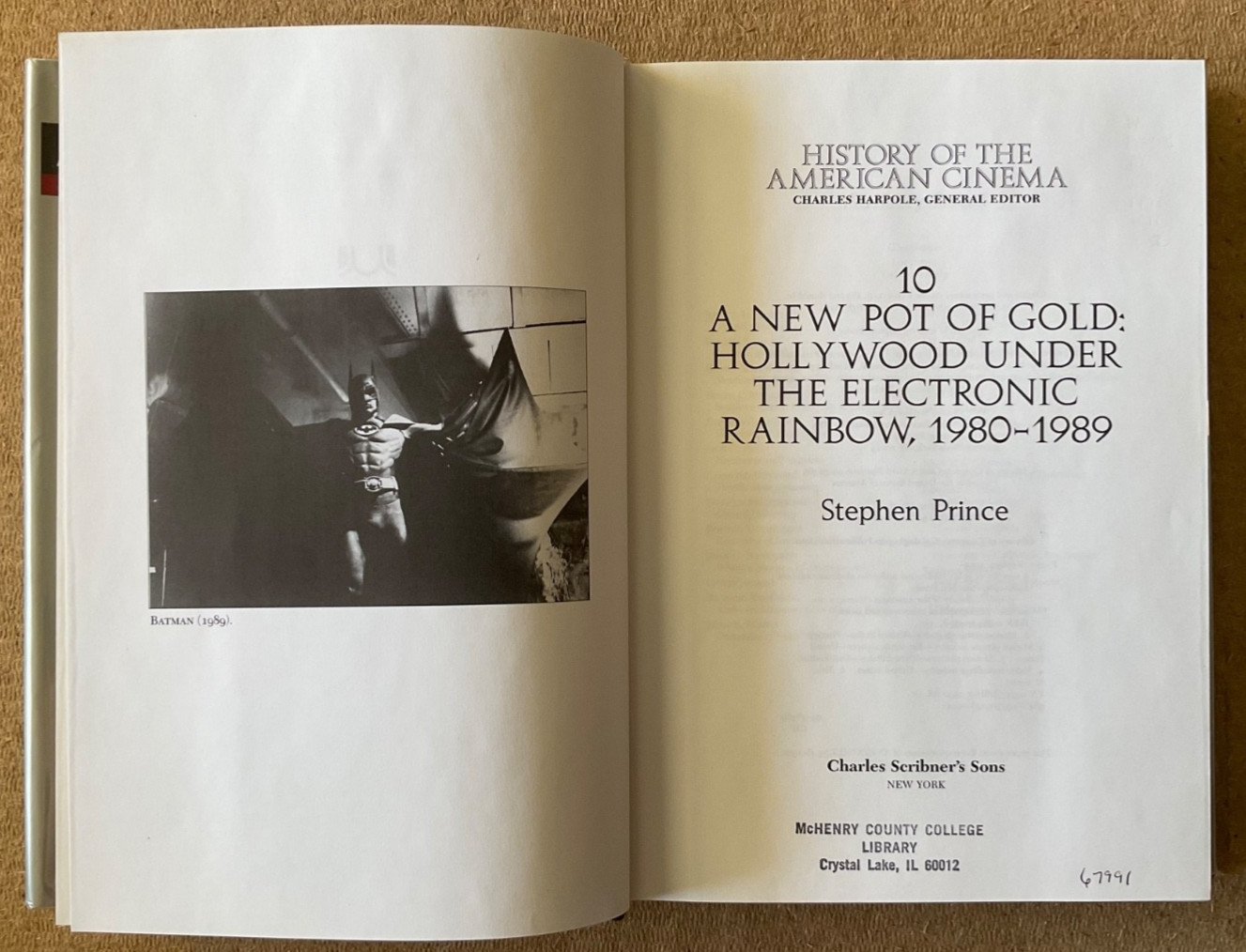 A New Pot Of Gold: Hollywood Under the Electric Rainbow, 1980-1989 HC Ex-Library