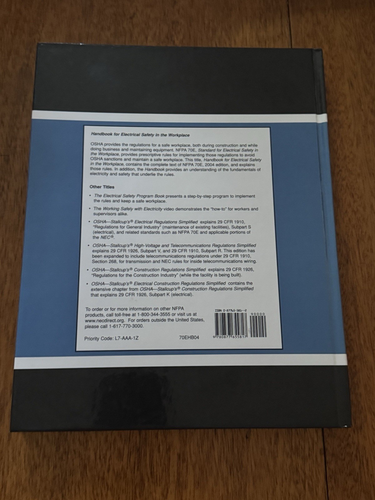 NFPA 70E Handbook for Electrical Safety in the Workplace Ray Jones NEW HARDBACK