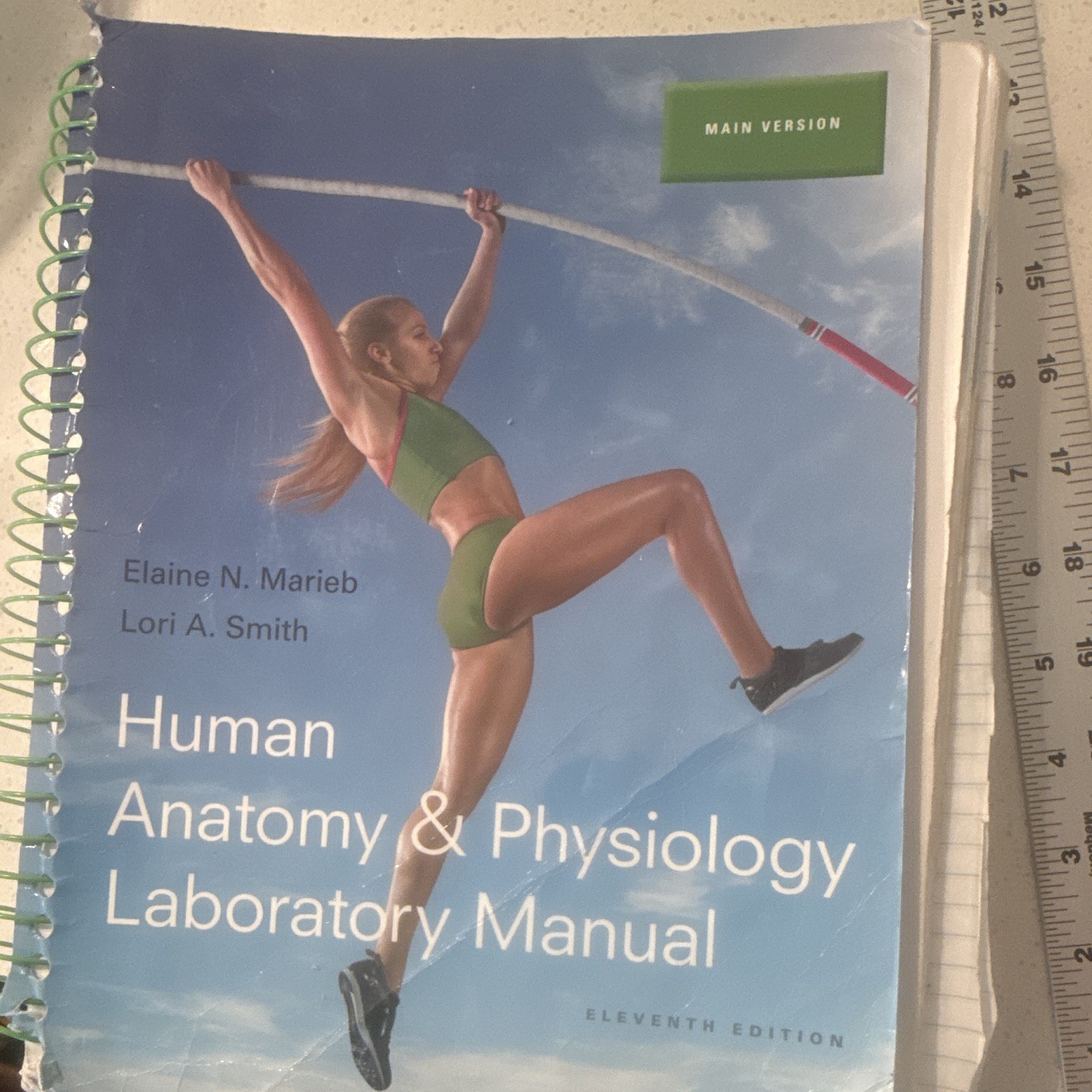 Pearson Human Anatomy & Physiology Laboratory Manual 11th Ed Marieb Spiral 2016