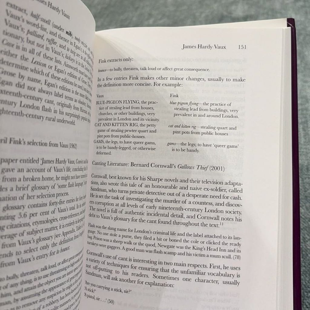 A History of Cant and Slang Dictionaries Volume II: 1785-1858 by Julie Coleman
