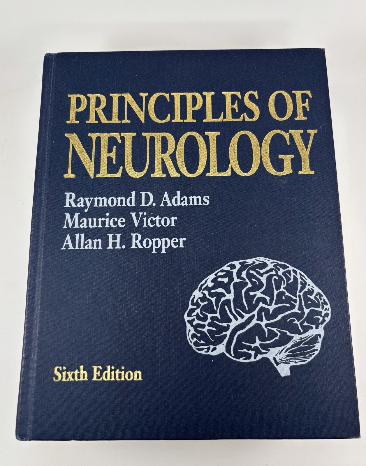 Principles of Neurology 6th Edition – Adams, Victor, Ropper – Hardcover 1997