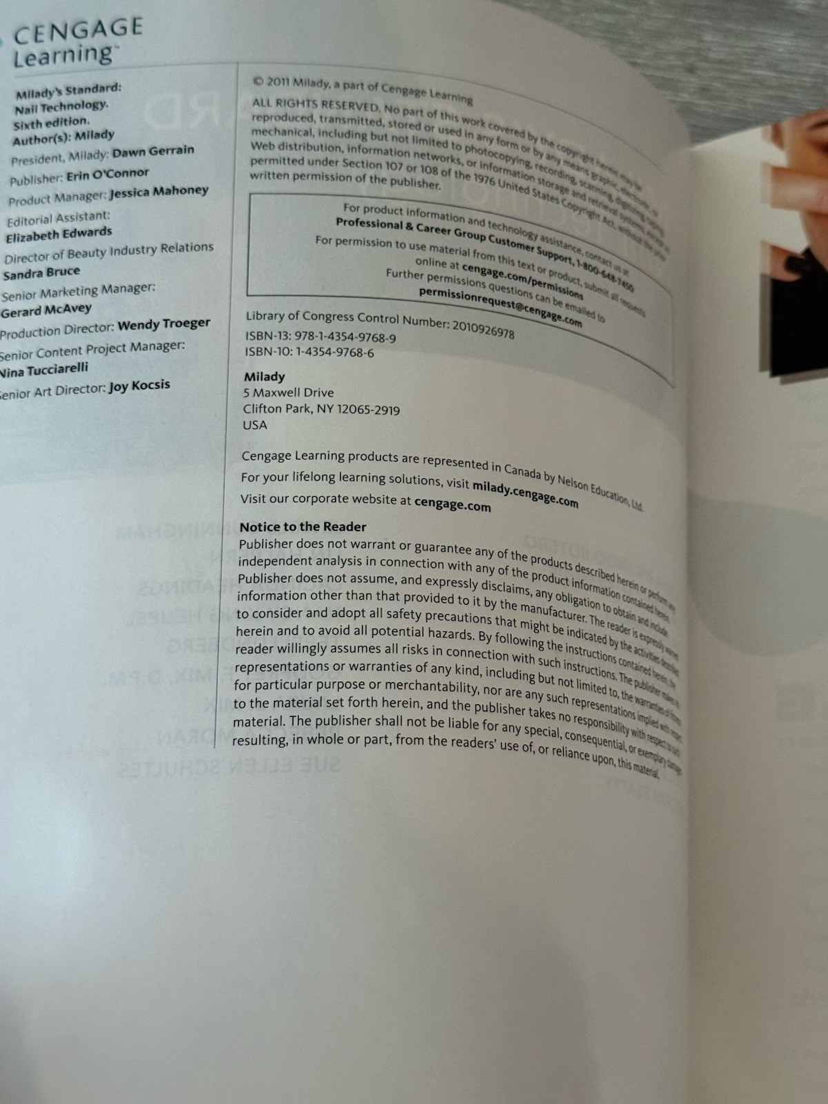 🌟 Milady’s Standard Nail Technology by Milady Textbook + Student Workbook