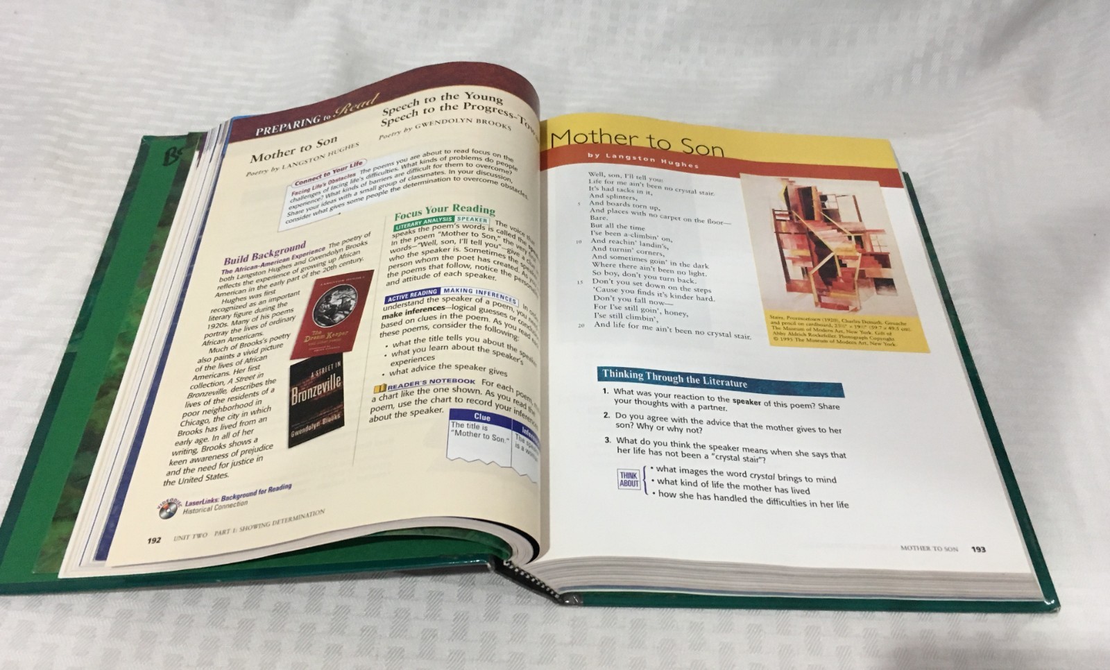 MCDOUGAL LITTELL / THE LANGUAGE OF LITERATURE / 8TH GRADE STUDENT TEXT / HC