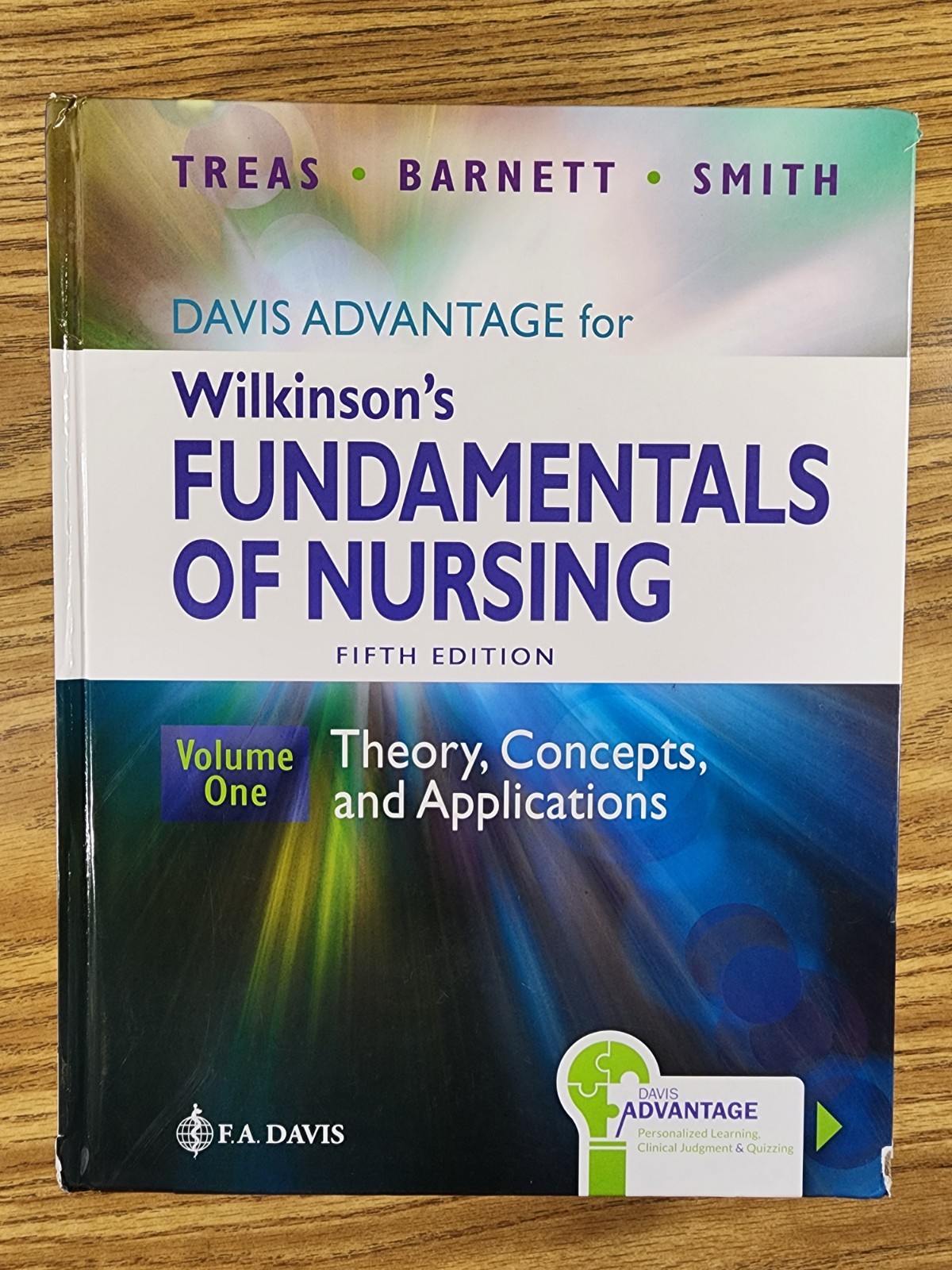 Wilkinson’s Fundamentals of Nursing Volume 1 – Hardcover Davis “CLEAN No MARKS”