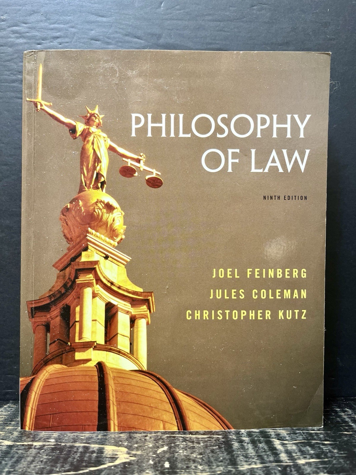 Philosophy of Law by Coleman, Feinberg & Kutz 2014 9th Ed Sftcvr Like New A2