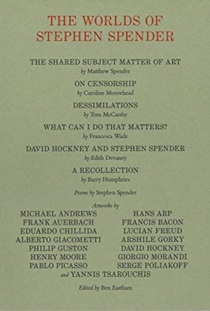 The Worlds of Stephen Spender – I by Tom McCarthy, Matthew Spender PAPERBACK