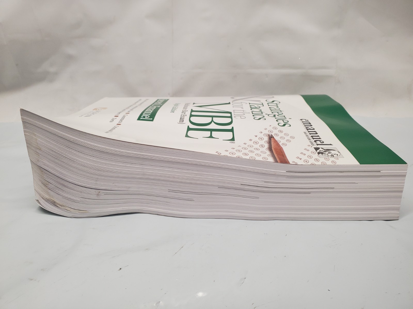 Strategies & Tactics for the MBE – Emanuel Bar Review *Pre-Owned *Warped Pages