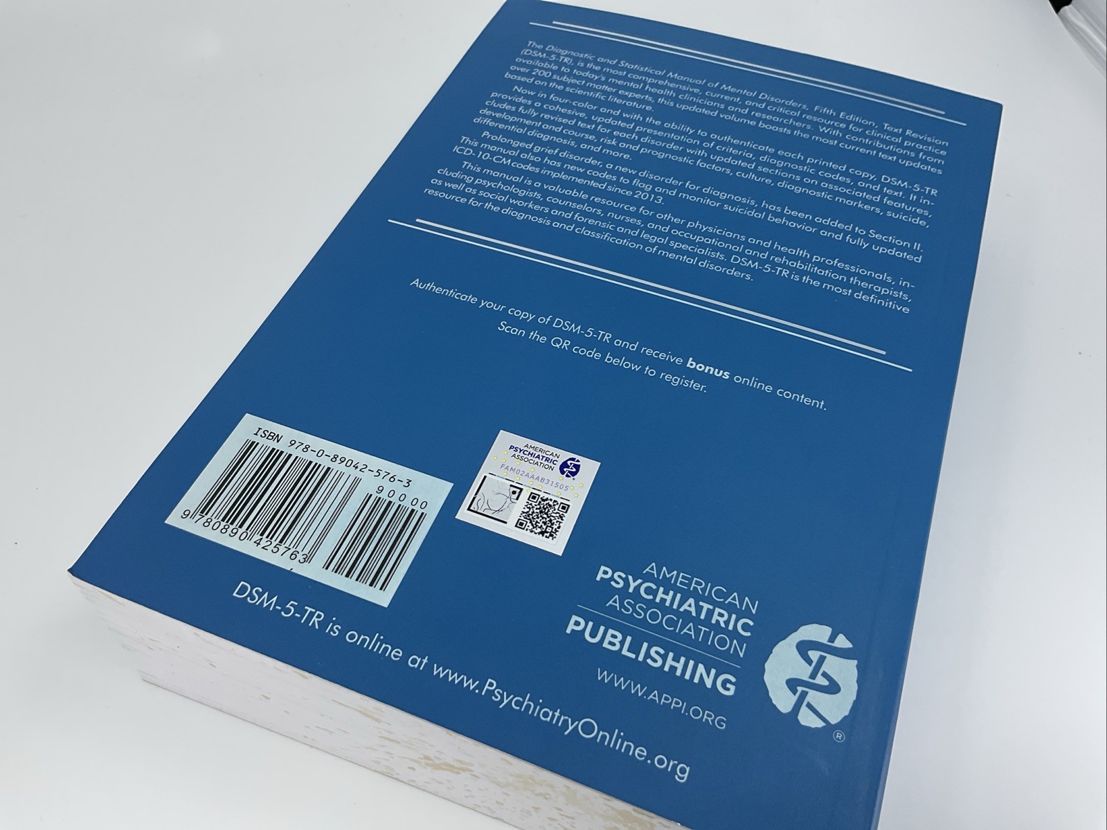 DSM-5-TR Diagnostic and Statistical Manual of Mental Disorders Paperback APA
