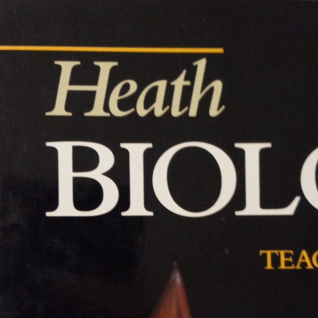 Heath Biology Teacher’s Edition Hardcover Textbook McLaren Rotunda 25711-7