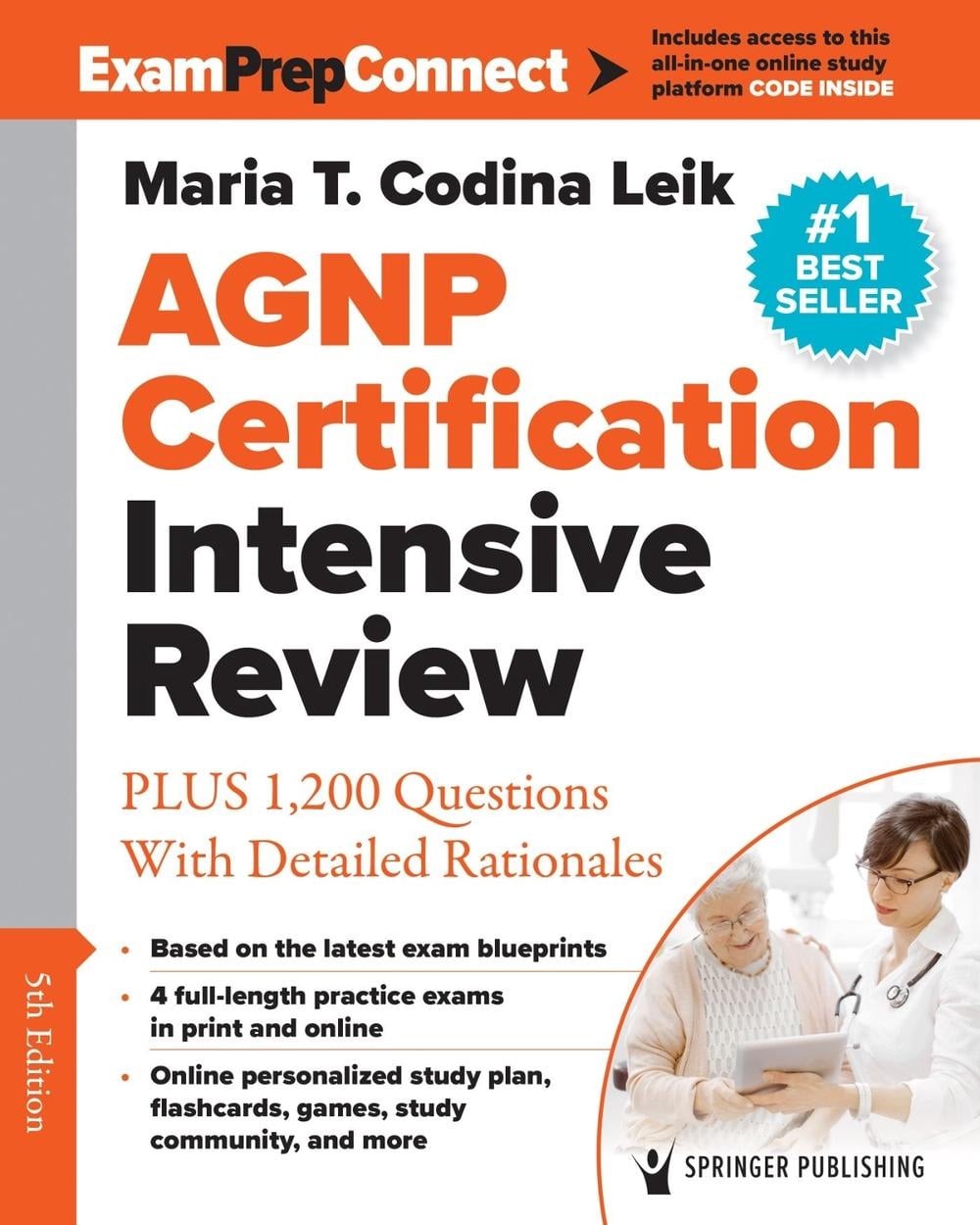 AGNP Certification Intensive Review: PLUS 1,200 Questions With Detailed Rational