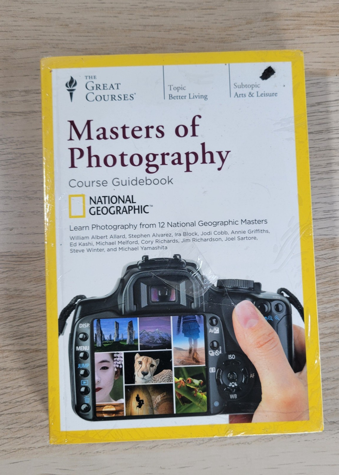 The Great Courses: Masters of Photography DVD Discs and Study Guide Book NEW
