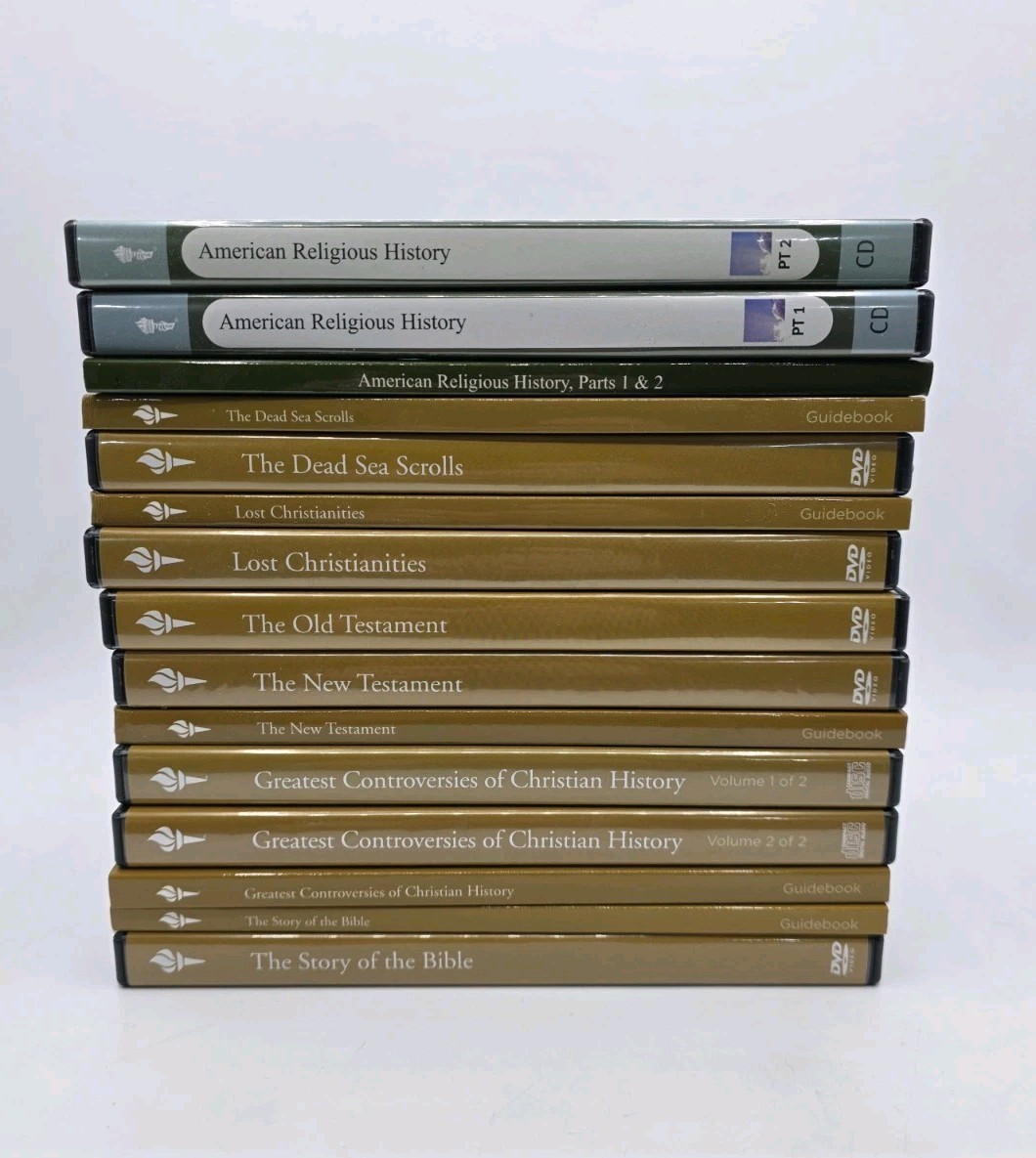 Great Courses Religious Biblical Study Lot Testament, Christianities, Bible