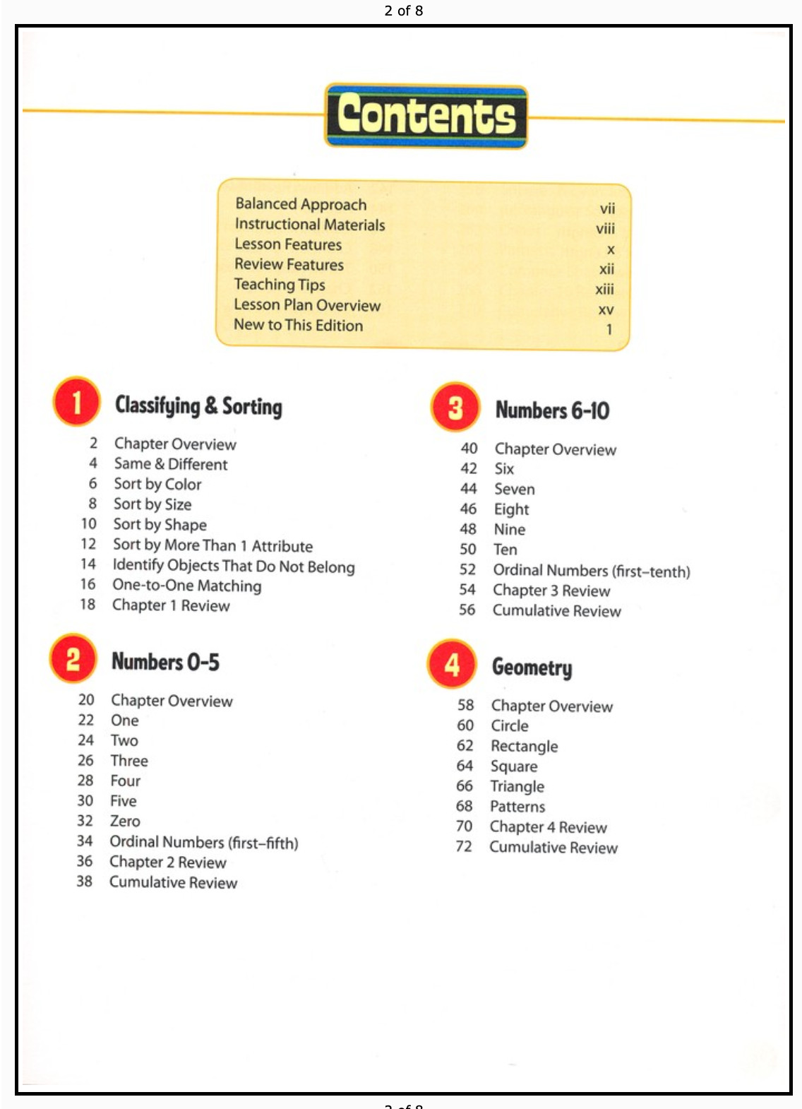 NEW BJU Press K5 MATH Complete Subject Kit 4thEd TE Worktext Manipulatives +CD