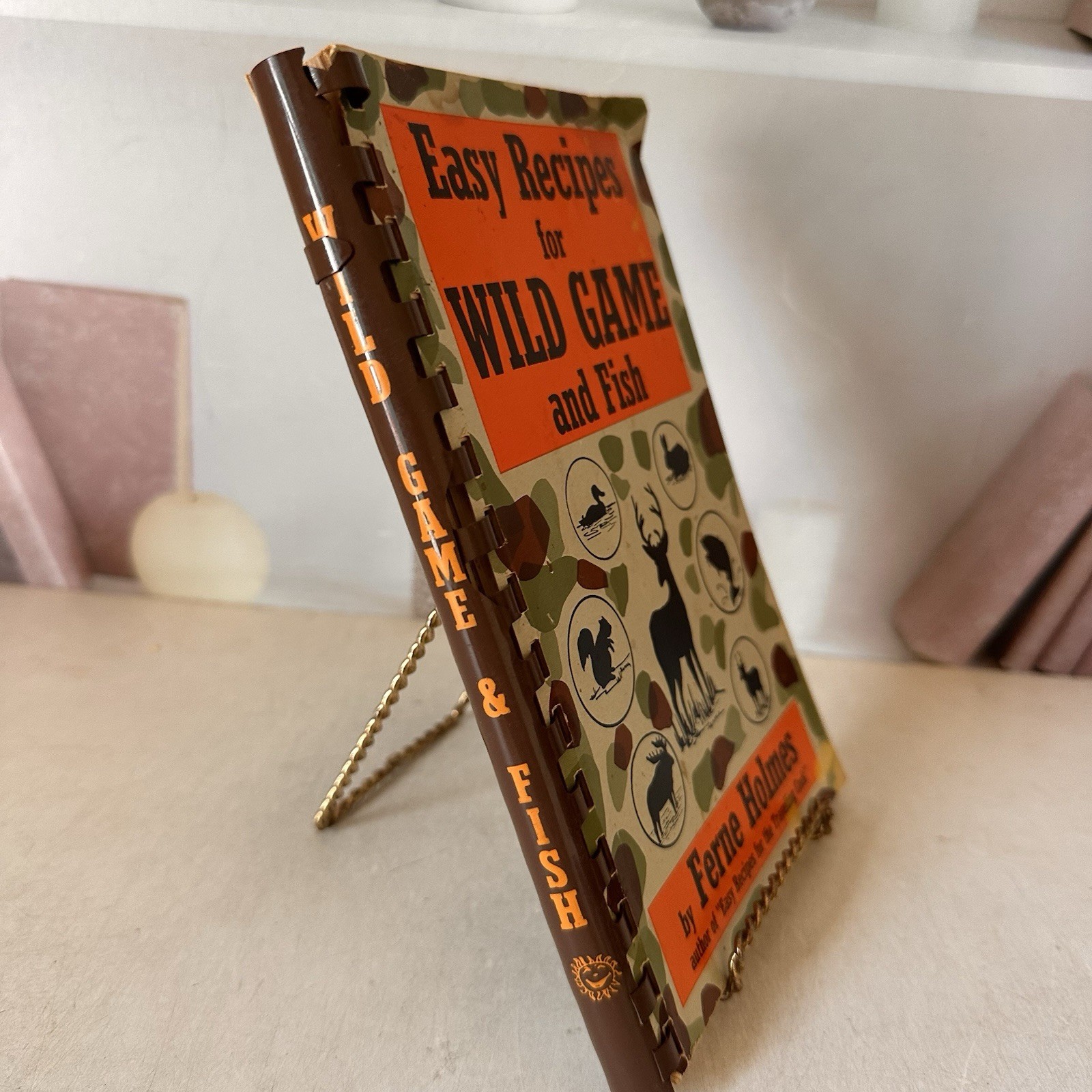 Easy Recipes for Wild Game Fish Cookbook – Plastic Comb By Ferne Holmes – GOOD