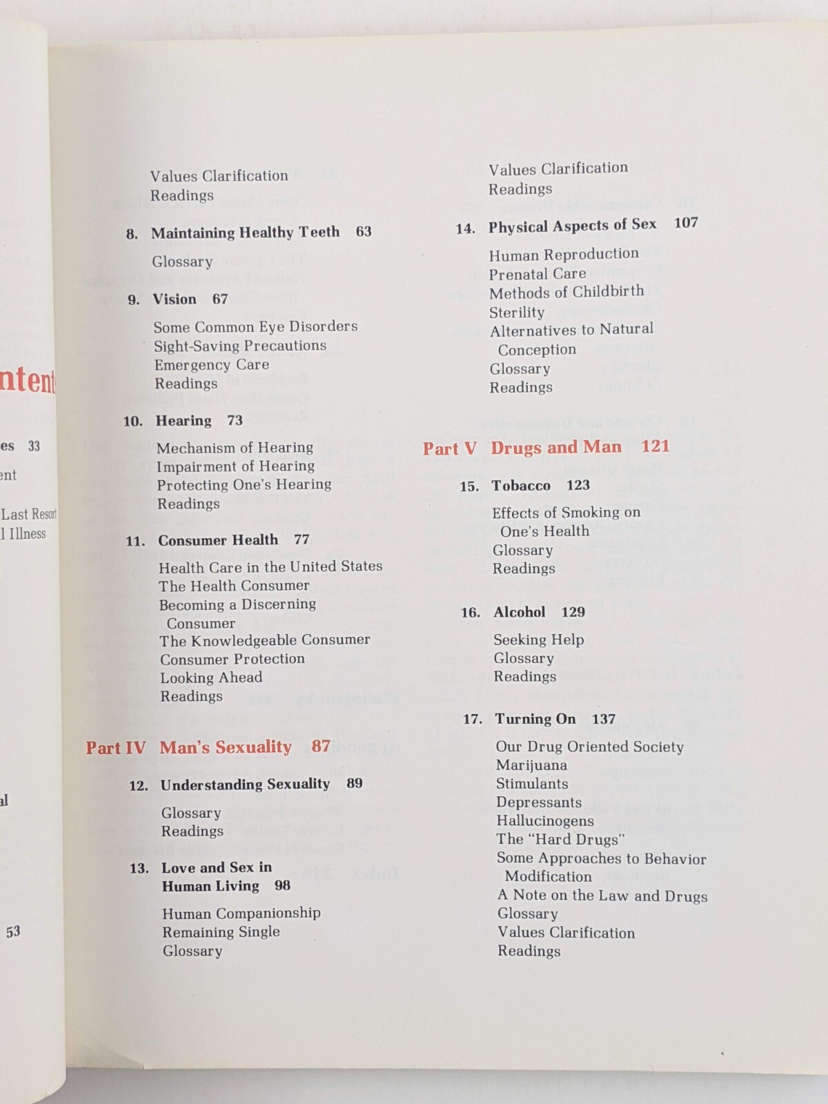 The Concept Of Health 2nd Edition (1973) Donald Read, Vintage Textbook